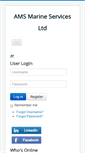 Mobile Screenshot of ams-marine.com